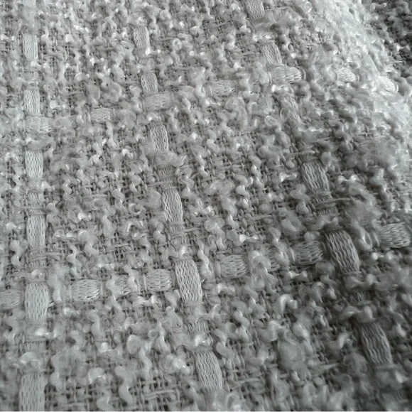 NEW NWT Ann Taylor Fringe Boucle Tweed Lined Short Mini Skirt Size 0 - Picture 9 of 15